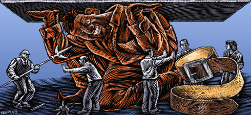 Syriza. Defeat. Victory. Defeat.