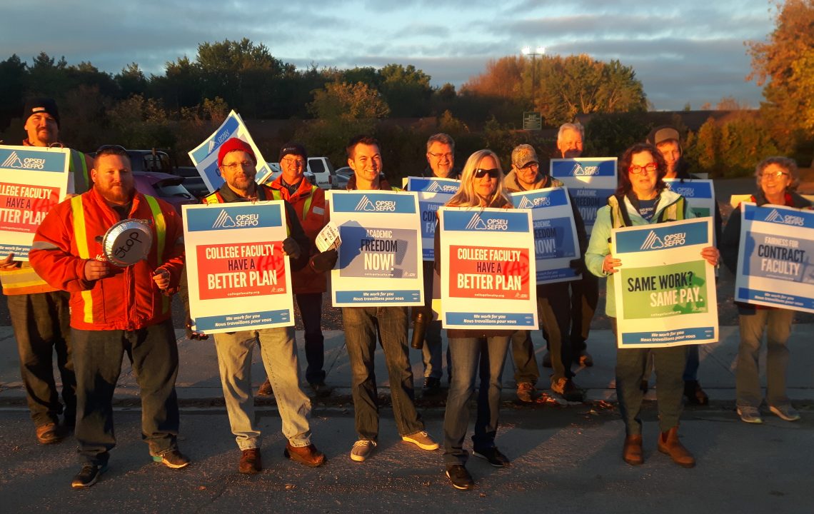 Striking Against Precarious Employment: Reflections on the Ontario College Teachers’ Walkout