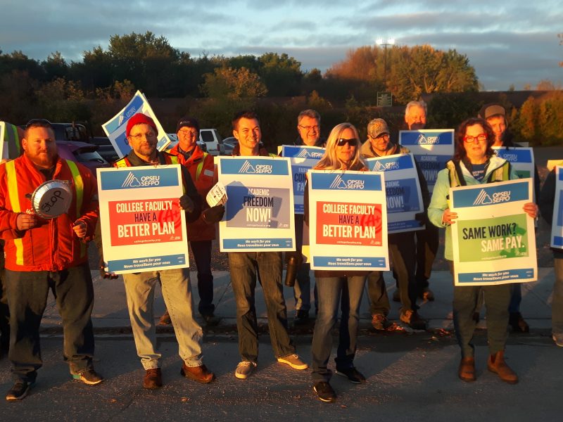 Striking Against Precarious Employment: Reflections on the Ontario College Teachers’ Walkout